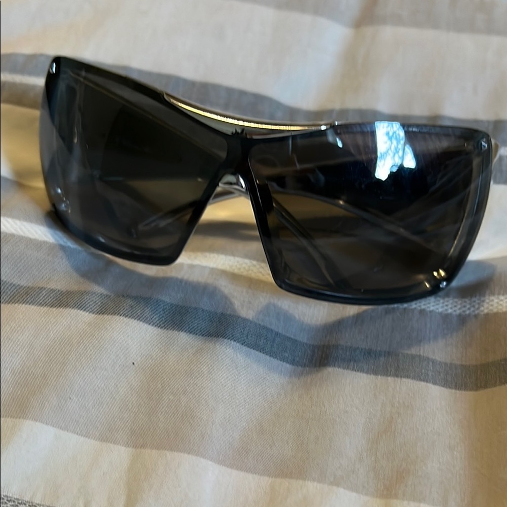 Chanel Black Oversized Sunglasses